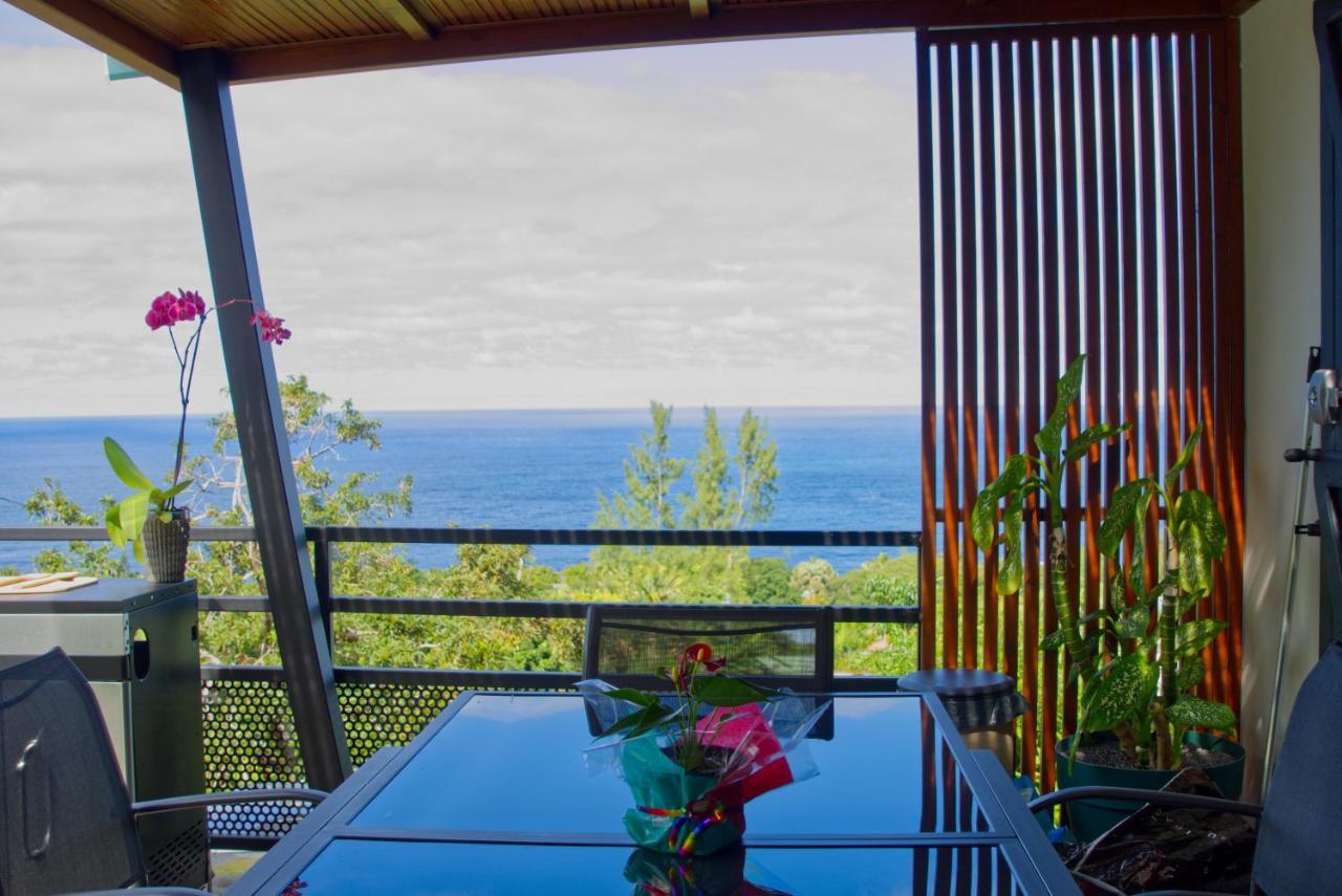 Ka Hema - Maison Entiere Avec Jacuzzi Et Vue Sur Mer แซ็ง-โฌเซฟ ภายนอก รูปภาพ