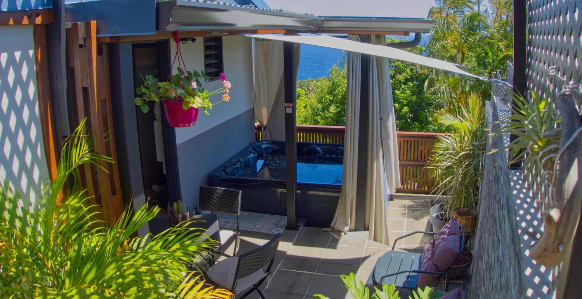 Ka Hema - Maison Entiere Avec Jacuzzi Et Vue Sur Mer แซ็ง-โฌเซฟ ภายนอก รูปภาพ